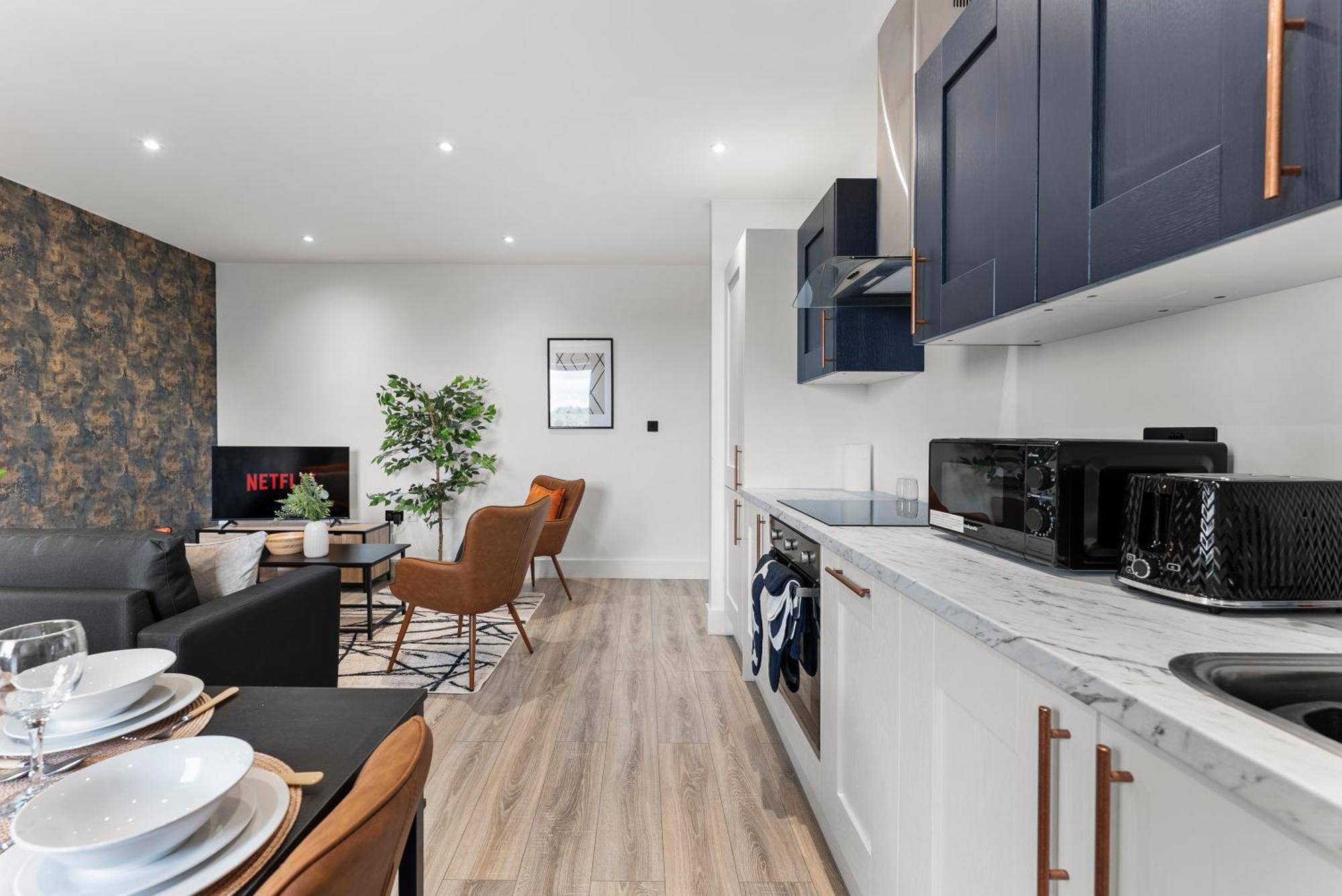 Stylish Two-Bedroom Flat In Norwich Luaran gambar